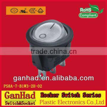 Single Pole hair dryer rocker switch