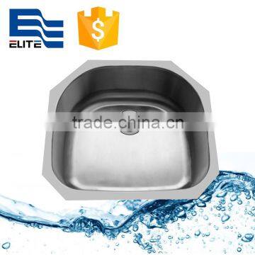 Stainless steel small kitchen corner sink made in vietnam