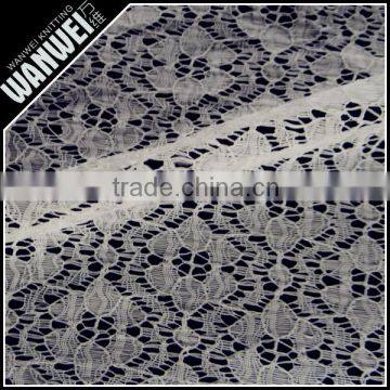 hologram spandex fabric print specially small sawtooth design lace fabric for some clothes 7095