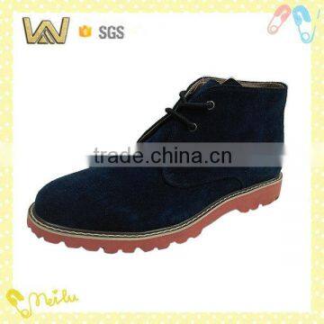 2015 high quality fashion suede high top shoes for men