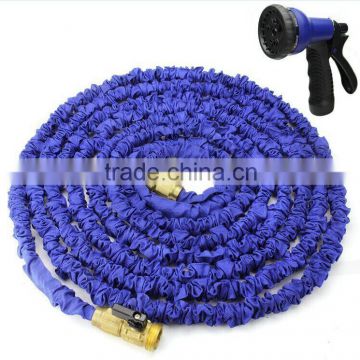 flexible garden hose flexible with brass fitting , with aluminum buckle to prevent leakage                        
                                                Quality Choice