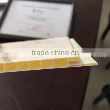 Interior Decorative Woooden Design PVC Ceiling Panel 7mm Quality Choice photo-3