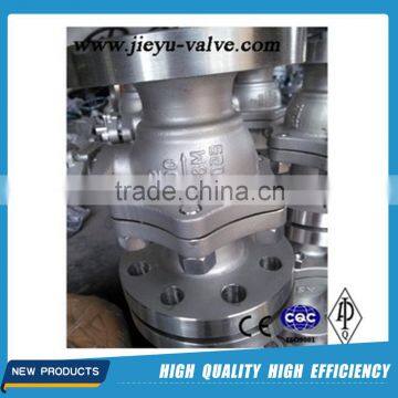 API CF8 floating ball valve flange end