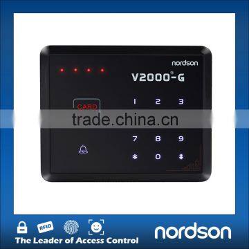 2016 Fashion design NT-V2000-G Standalone Touch Screen Single door Access Controller keypad rfid