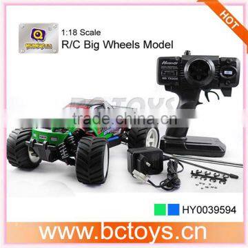 HQ 1:18 scale big wheels model rtr electric rc monster truck for sale HY0039594