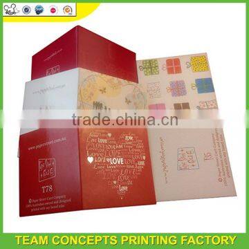 Printing new kids chinese birthday invitation card