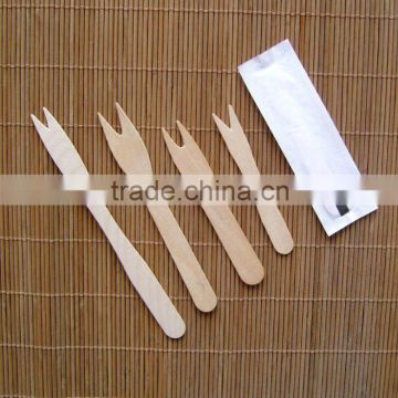 wooden chip fork