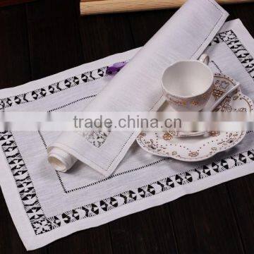 Individual Napkin, Cotton, With Nice Hand Embroidered Pattern photo-4