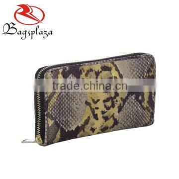 WA9025 Top quality fashion designer snake skin woman wallet