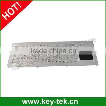 Industrial metal keypad with Numeric Keypad and Touch pad, function keys