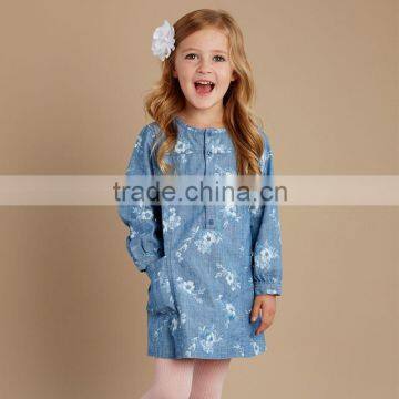 DK0016 dave bella 2015 autumn fashion printed dress princess dress kids boutique dress girls clothes girls dress fairy dress                        
                                                Quality Choice