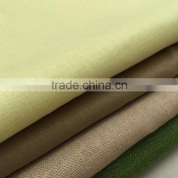 China supply high quality 100% linen fabric 8*8/39*35 linen fabric