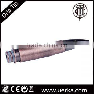 Ss-007 THC Antiqued Copper Stainless Steel Long 510 Drip Tip photo-3