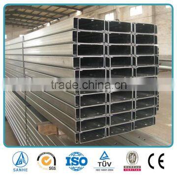 C Channel Steel Price Galvanized C Purlins