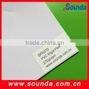 pvc rigid film pvc film: 195micron