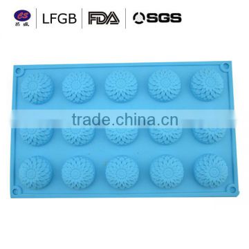 DIY food grade fashionable silicone cake molds with FDA / LFGB