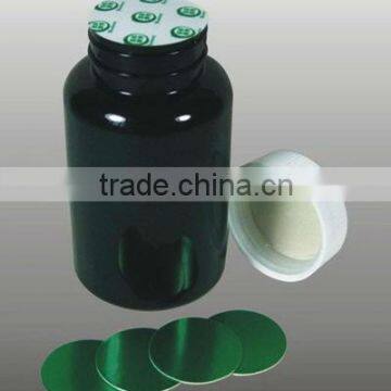 Corrosion foil induction seal liner/sheet for pharmaceuticals