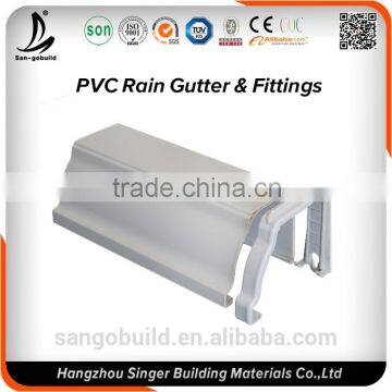 .Clean and Beautiful Plastic PVC Rain Water Gutters/PVC Rain Gutter /rain Water Gutter System photo-2