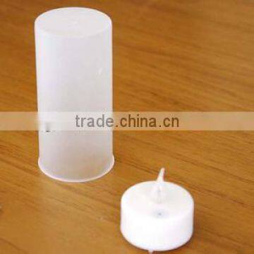 custom plastic tube for electronic candle