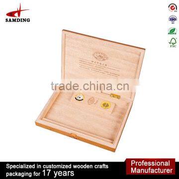 Spanish cedar humidor tray wooden display cigar cabinet
