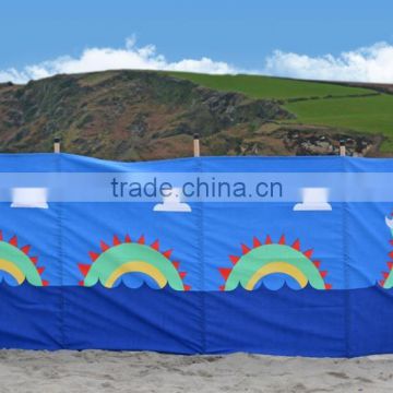 Steel or Wooden 5 pole windbreak beach for sale