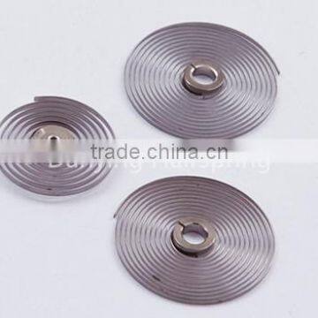 hairspring with bushing