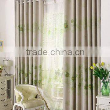 Modern&Minimalism curtain please the eye iridescent fabric printed window curtain