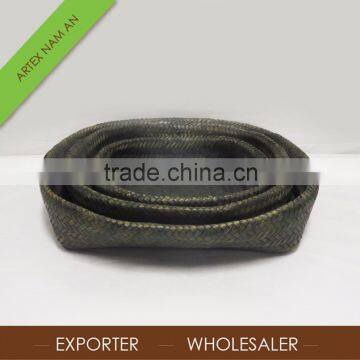 Gold Supplier Handmade Bamboo Hamper Basket Weaving in Vietnam