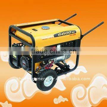 Gasoline power 6.6kW max. Petrol Generator, WA6600-H