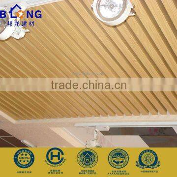 Hot Selling Metal Suspended Linear Ceiling Aluminum Square Tube Screen Ceiling