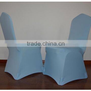 Light blue cheap spandex chair cover for sale