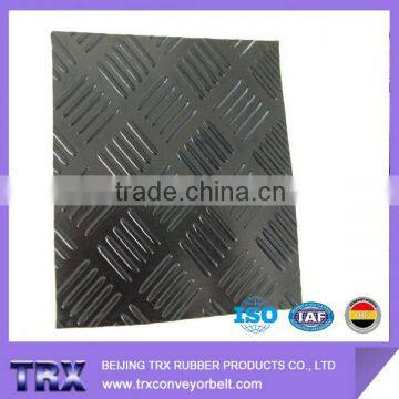 Checker rubber sheet matting,rubber sheet mat