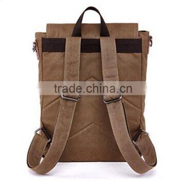 Vintage Canvas Backpack School Bag