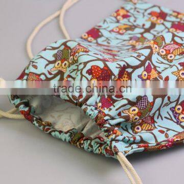 2016 Fashion Draw String Cotton Bag Gift Bag photo-3