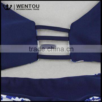 New Arrival Double-sided Printing Brazilian Spa Bikini Swimsuit photo-3