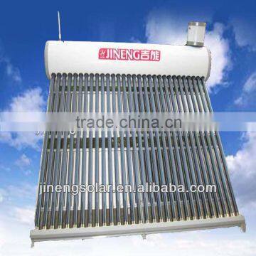 300L With Reflectors High Pressure Copper Coil Solar Water Heaters