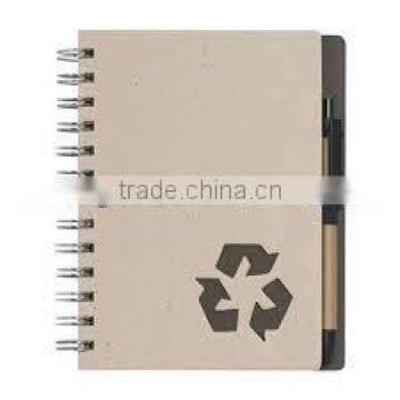 Eco-Rich 5" X 7" Spiral Notebook & Pen