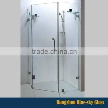 LT 10mm thickness tempered glass for bathroom shower