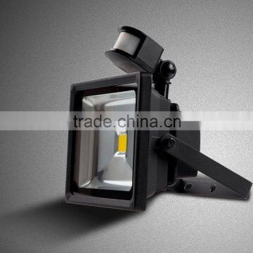 Best price 10w outdoor IP65 LED Flood Light with sensor waterproof new design