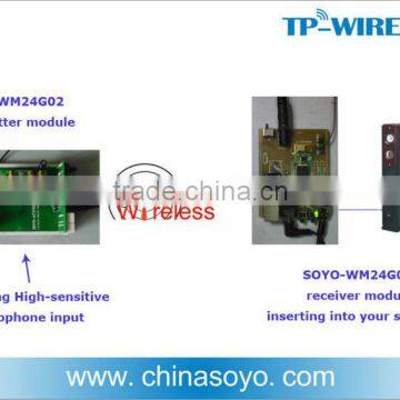 2.4GHz digital Wireless Speaker module solution (Tx/Rx module)