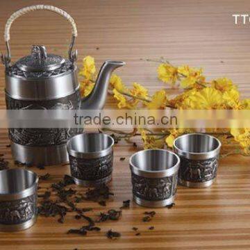 Tin Tea Set