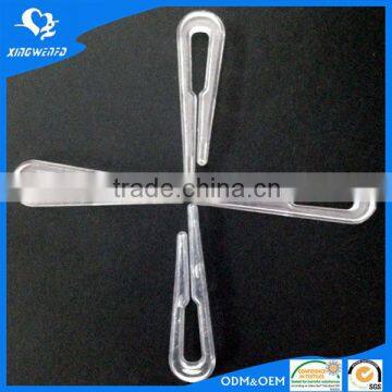 Transparent Smooth Small Clip Made of Plastic photo-3
