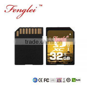 for HD video black UHS-1 Class10 SDXC Card 32GB SD3.0