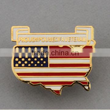 china product different technics enamel football company logo pin badge