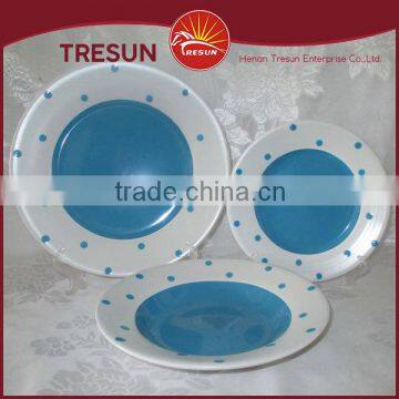 Hot Design Colorful Color Glazed 18pcs Dinnerset /dinner Ware/tableware Made in China photo-4