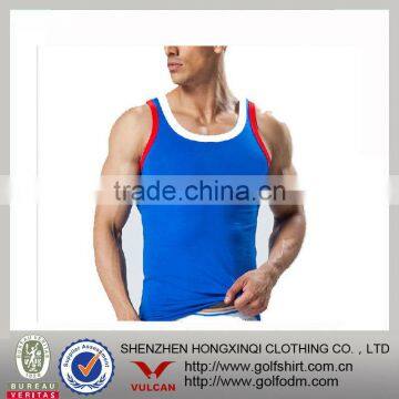 Athletic mens fitting tank tops new style