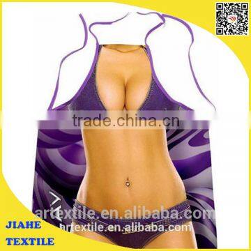 Heat Transfer Printing Ladies Sexy Aprons,sexy Kitchen Apron photo-2