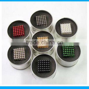 neodymium magnet ball sphere 5mm christmas gift with tin box