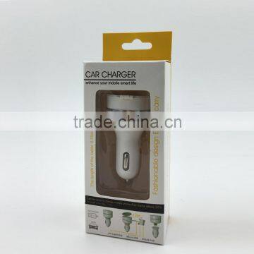 High Quality Standard Fast Delivery Promotional Usb Mini Car Charger Multi Port With Cable photo-6