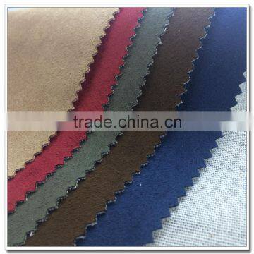 Wholesale 100 Polyester Suede Fabric/ Waterproof Suede Sofa Fabric photo-5